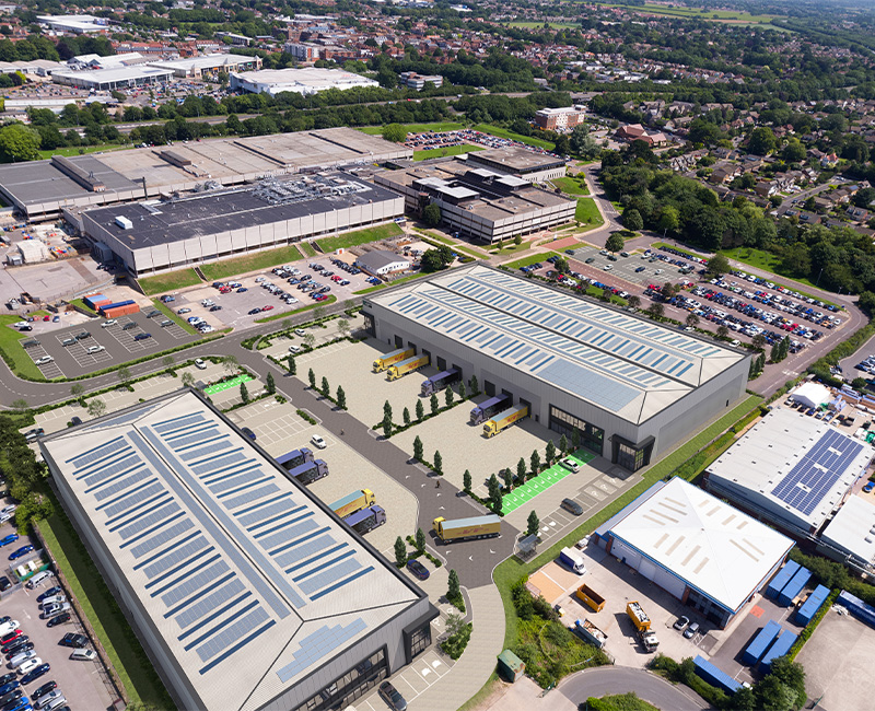 Phase 1 planning now approved for 4 industrial units